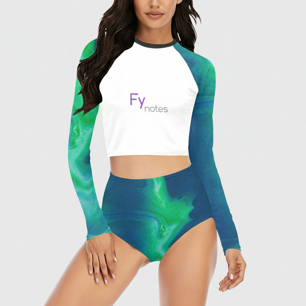 Women's Long Sleeve Bikini Set （S27）